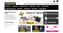 Desktop Screenshot of lockpickshop.nl